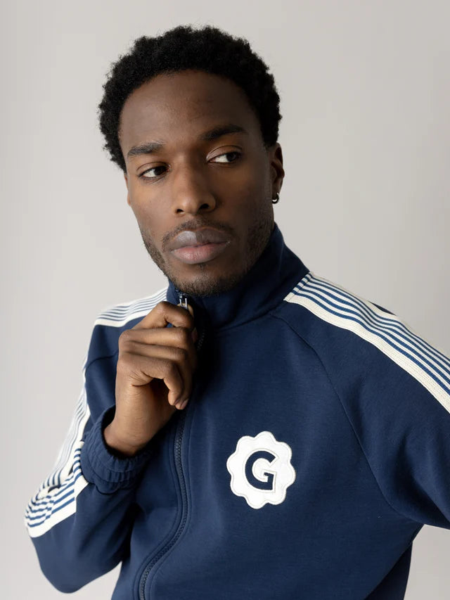 MMGBridge Zip Cardigan Sweat. Navy