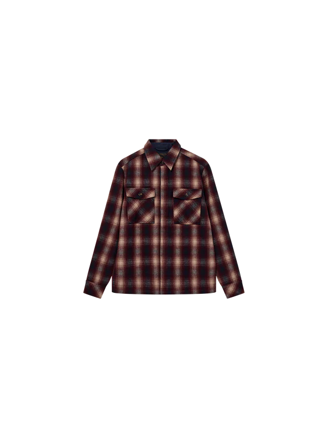 MMGBlake Ning Overshirt. Salute Navy