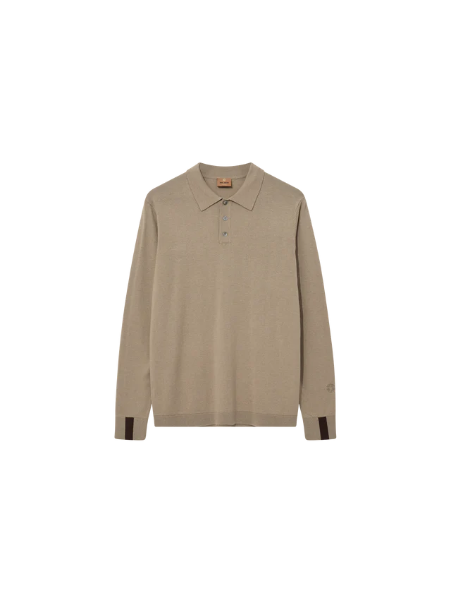 MMGAdam Soft Polo Knit. (aluminium)