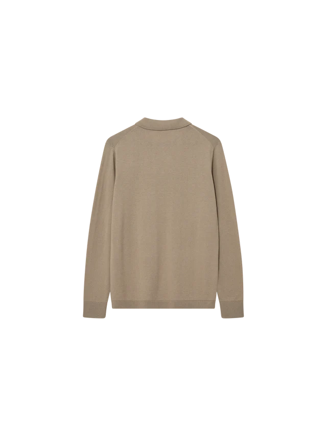 MMGAdam Soft Polo Knit. (aluminium)