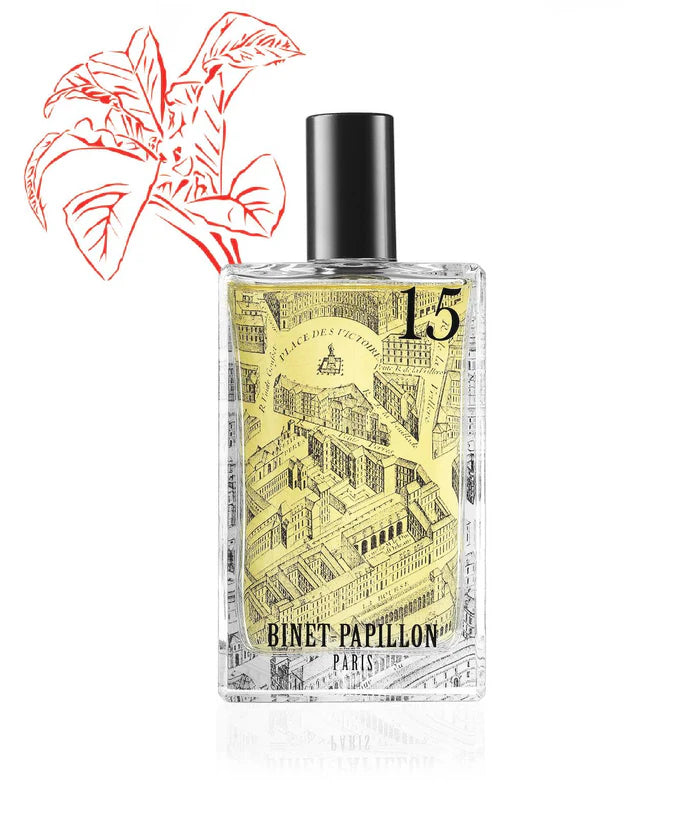 Binet-Papillon • N°15 • Jungle Tobacco • Heliotrope | Blond Tobacco | Oud