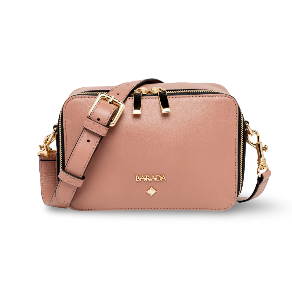 BOLSO CROSSBODY BANDOLERA PEQUEÑO EN PIEL VACUNO DE VIAJE