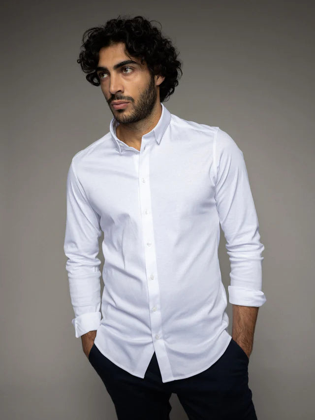 MMGMarco Jersey Shirt. White