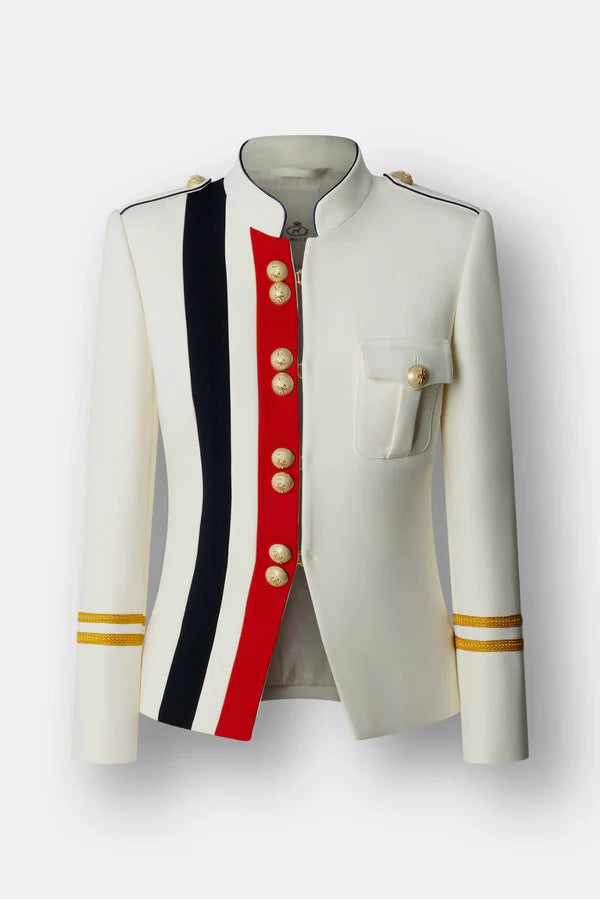 CHAQUETA MILITAR CLAUDIA LONDON-EDICIÓN LIMITADA