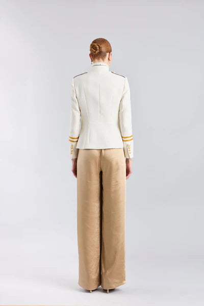 CHAQUETA MILITAR CLAUDIA LONDON-EDICIÓN LIMITADA