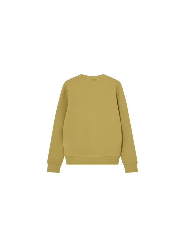 MMGABEL CREW NECK SWEAT. Regular fit. Moss