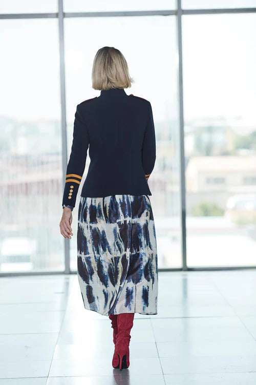 BLAZER MILITAR MARINO CLAUDIA LONDON