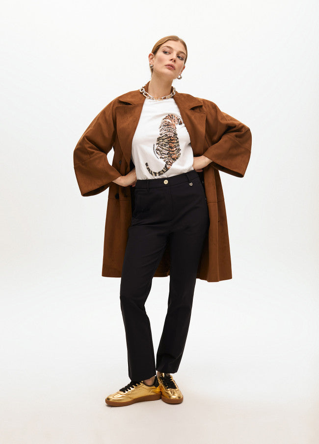 CAMISETA TIGRE PEDRERÍA - BLANCO