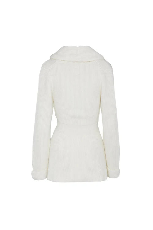 CHAQUETA ENTALLADA MARFIL BABETTE
