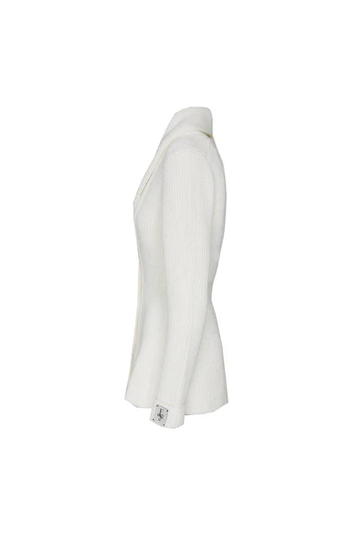 CHAQUETA ENTALLADA MARFIL BABETTE