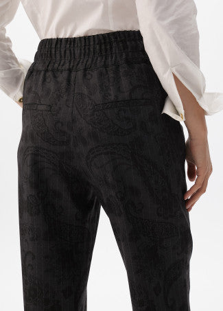 PANTALÓN PAISLEY DIPLOMÁTICO
