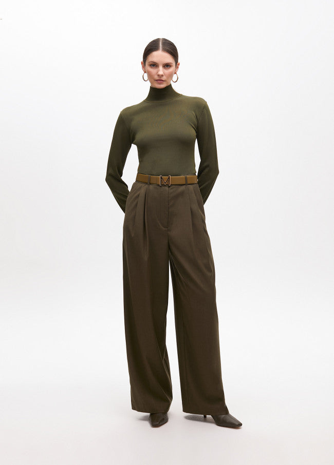 PANTALÓN TRAJE PALAZZO PINZAS
